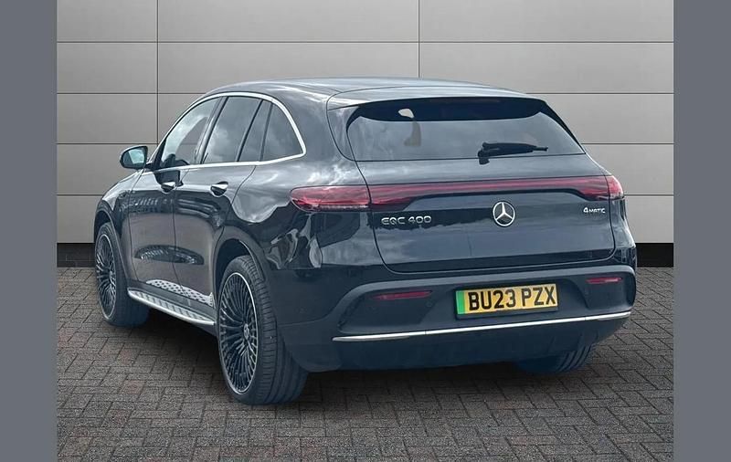 Used Mercedes EQC400 AMG Line Premium Plus 300 kW (408 HP) 2023 Black SUV