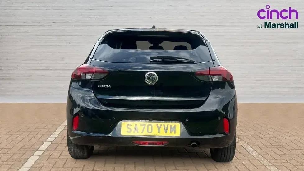 Used Vauxhall Corsa Elite 100 HP (73 kW) 2020 Black Hatchback