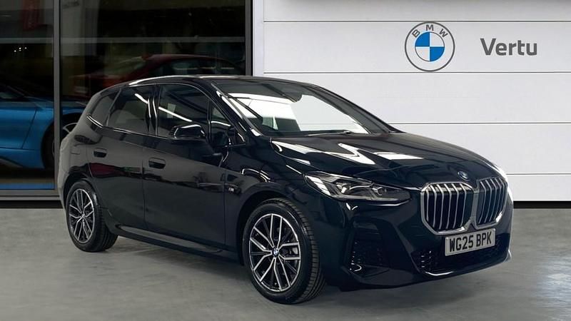 Black Used 2025 BMW 220 Active Tourer M Sport MPV | £29,162 (Fair price) - Image 1/4