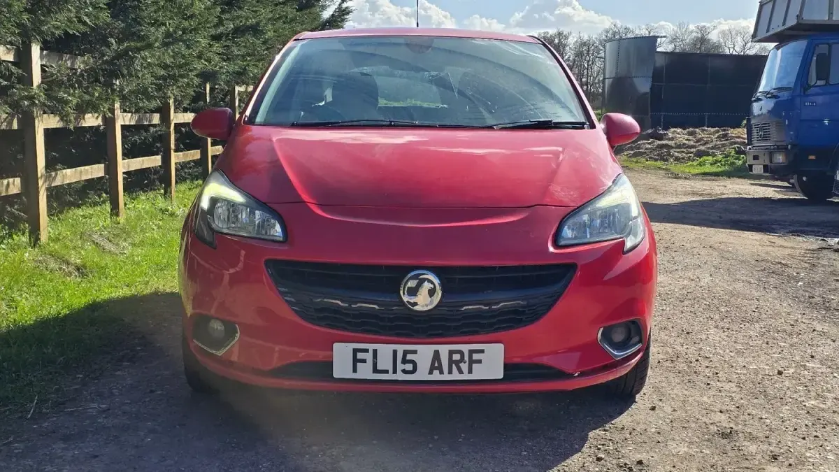 Gebraucht Vauxhall Corsa Excite 2015 Rot Kleinwagen