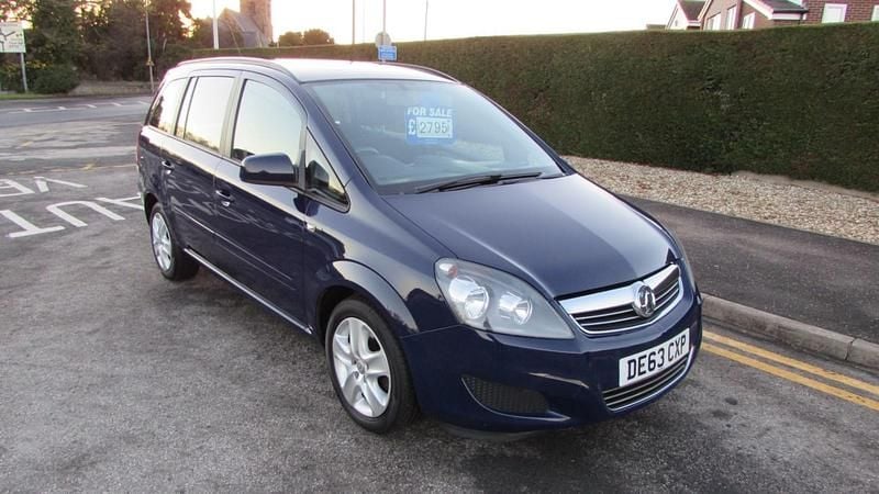 Blue Used 2013 Vauxhall Zafira MPV | £2,795 (A bit pricey) - Image 1/4