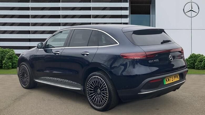 Used Mercedes EQC400 AMG Line Premium 300 kW (408 HP) 2023 Blue SUV