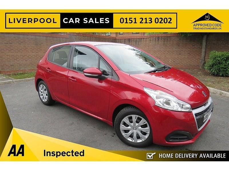 Red Used 2018 Peugeot 208 Access Hatchback | £3,995 (Fair price) - Image 1/4