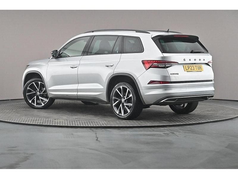 Used Skoda Kodiaq SportLine 110 HP (80 kW) 2023 Brilliant silver metallic SUV