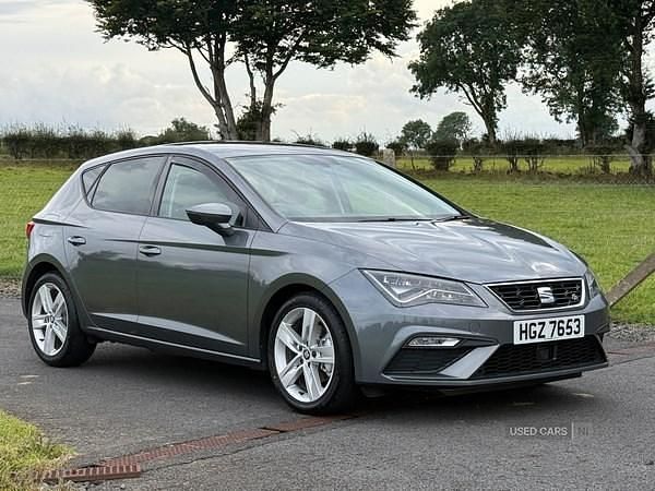 Grey Used 2017 Seat Leon FR Hatchback | £7,995 (Fair price) - Image 1/4