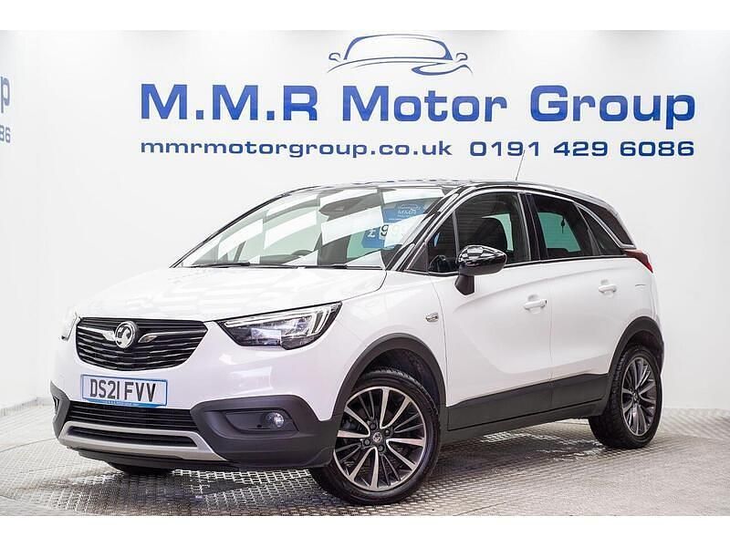 Used Vauxhall Crossland X Elite 130 HP (95 kW) 2021 White SUV