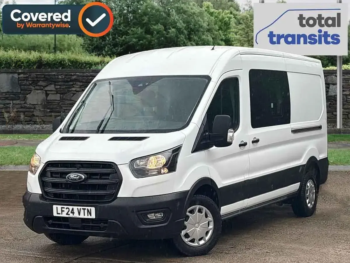 Used Ford Transit Trend 130 HP (95 kW) 2024 White Van