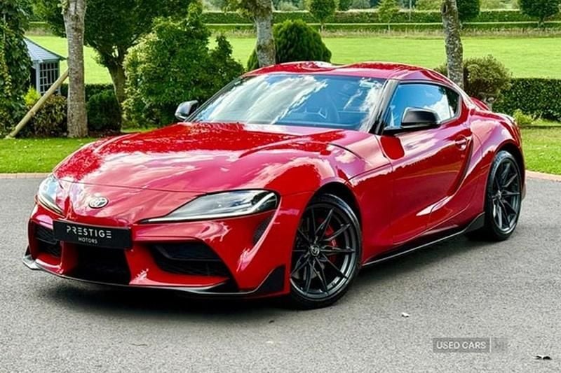 Used Toyota Supra 2022 Red Coupe