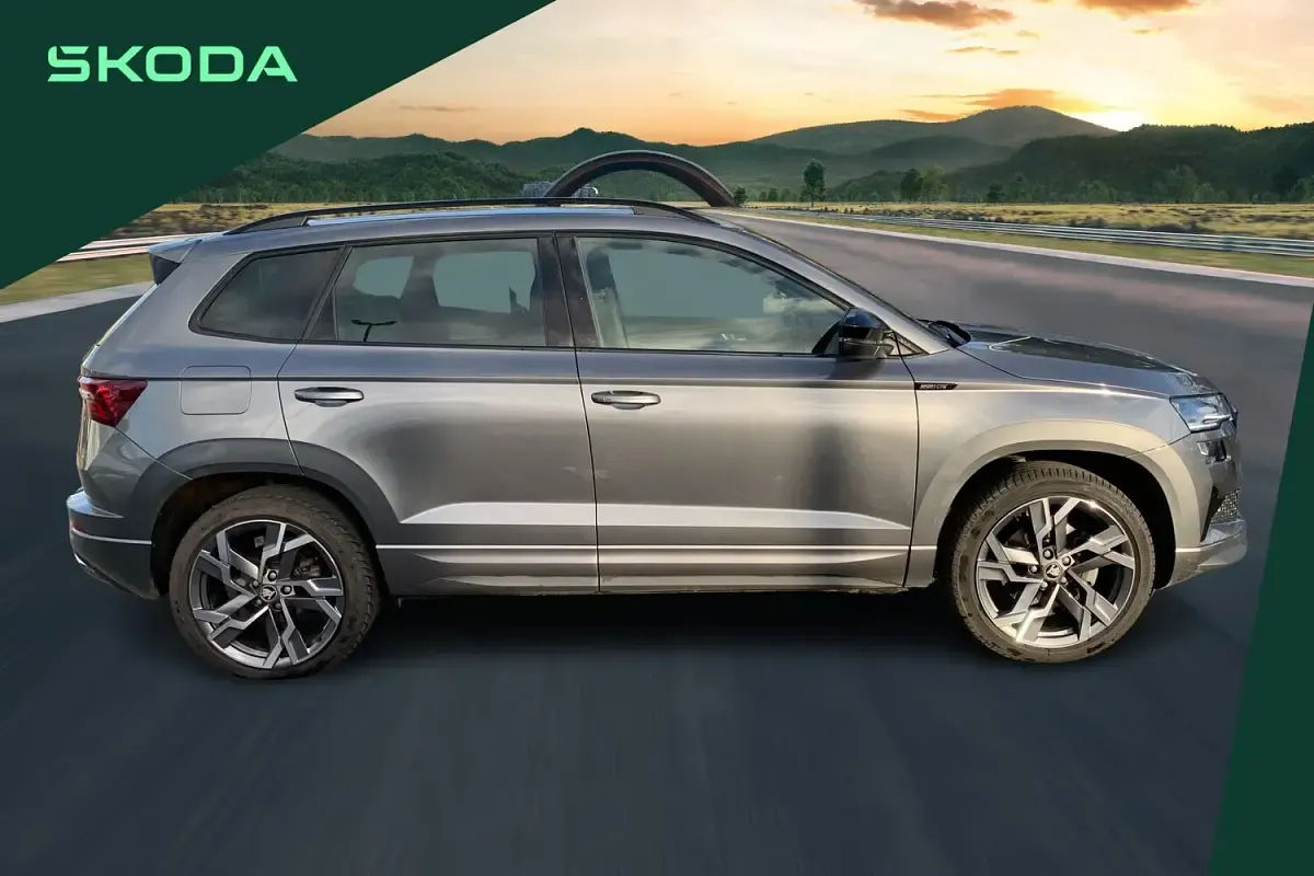Used Skoda Karoq SportLine 150 HP (110 kW) 2025 Grey SUV