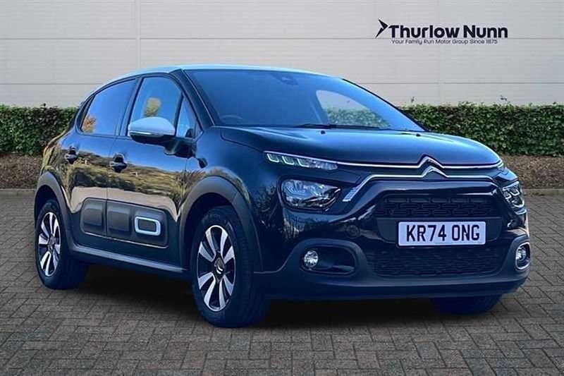 Black Used 2024 Citroën C3 PureTech Hatchback | £13,700 (Fair price) - Image 1/1