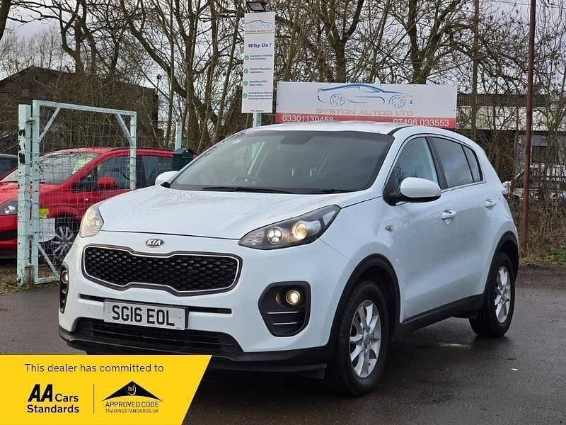 Used Kia Sportage 114 HP (83 kW) 2016 White SUV