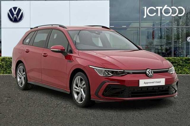 Red Used 2024 VW Golf VIII R-line Estate | £26,396 (A bit pricey) - Image 1/4