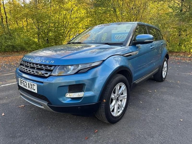 Blue Used 2012 Land Rover Range Rover evoque Pure SUV | £6,995 (Fair price) - Image 1/4