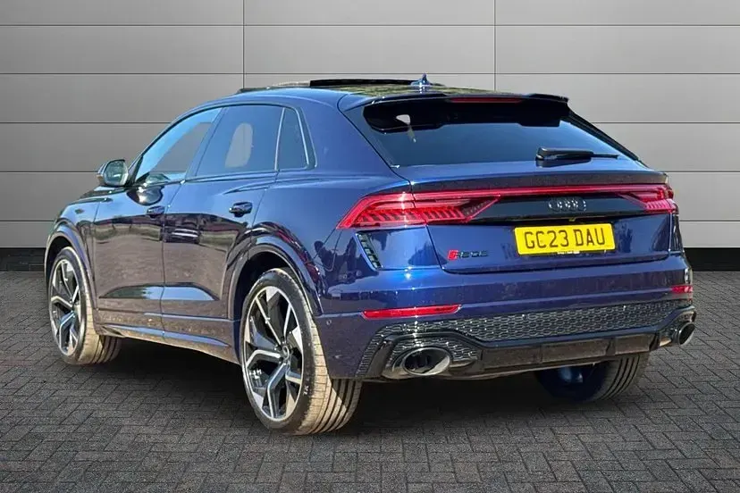 Used Audi RS Q8 Advanced 592 HP (435 kW) 2023 Navarra blue SUV