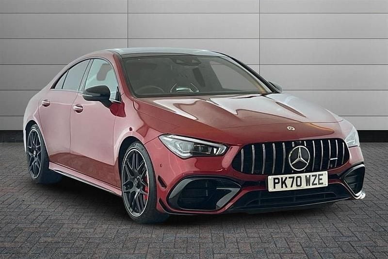 Patagonia red Used 2020 Mercedes CLA45 AMG Sedan | £40,995 (Fair price) - Image 1/4