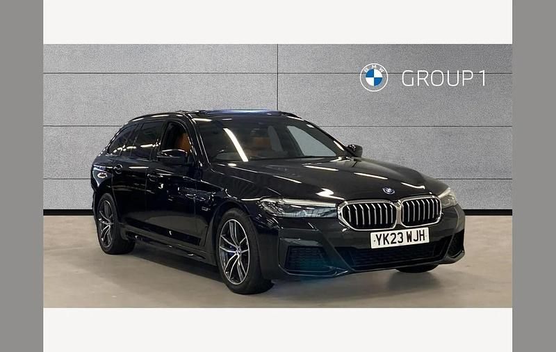 Used BMW 530e M Sport 292 HP (214 kW) 2023 Black Estate