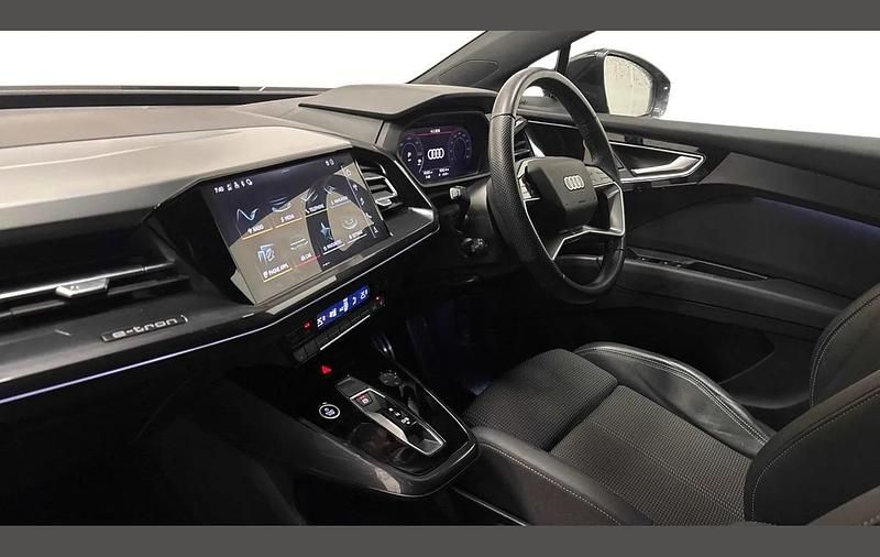 Used Audi Q4 Sportback e-tron S-Line 147 kW (200 HP) 2023 Black SUV