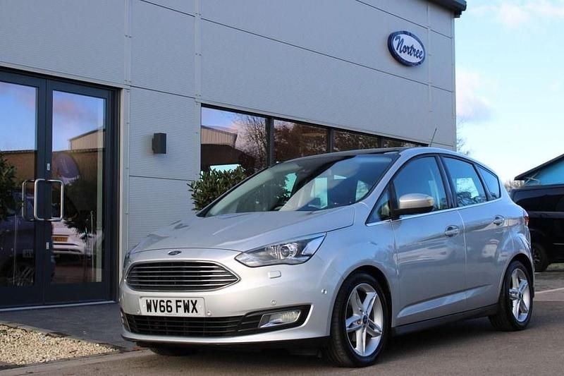 Silver Used 2016 Ford C-MAX Titanium X MPV | £5,489 (Fair price) - Image 1/4