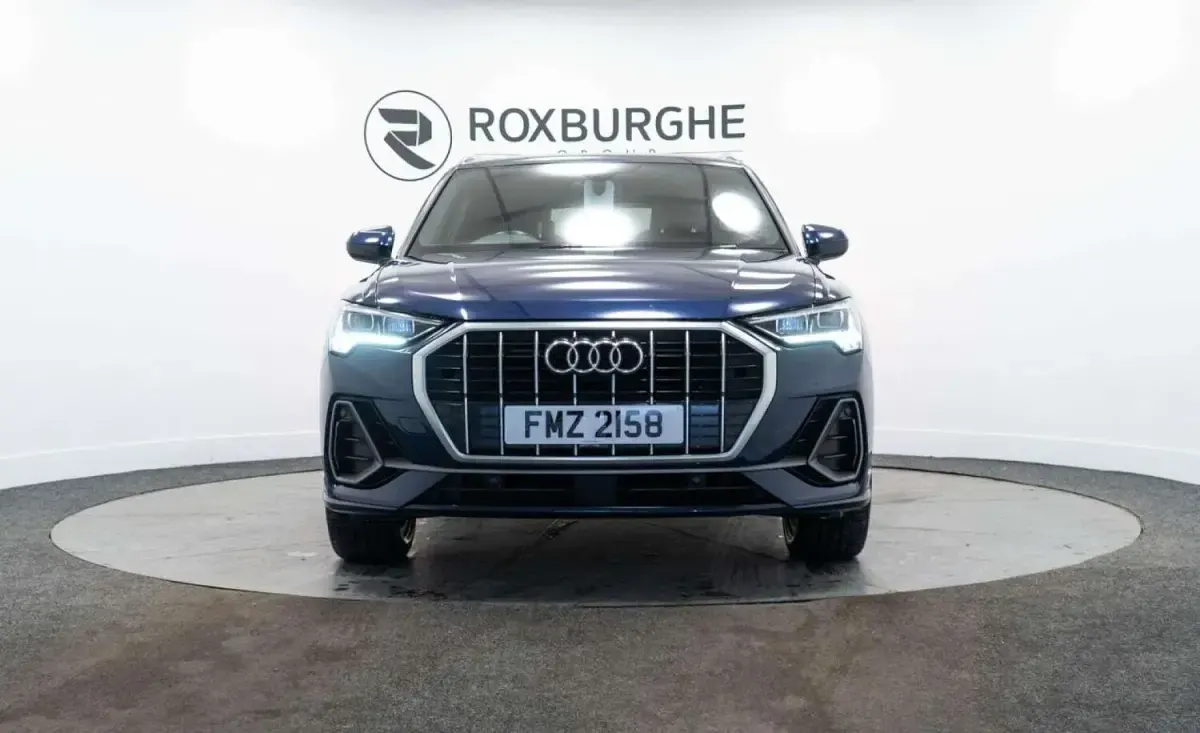 Used Audi Q3 S-Line 150 HP (110 kW) 2021 Blue SUV