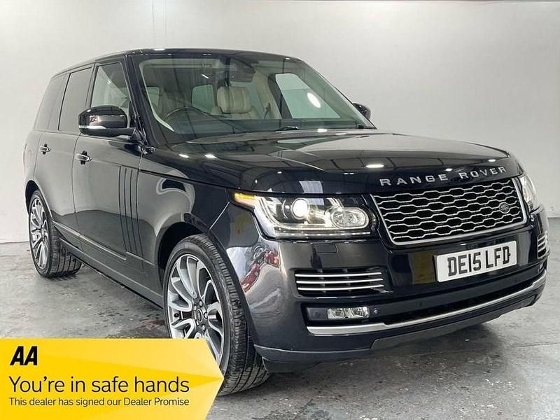 Black Used 2015 Land Rover Range Rover Autobiography SUV | £17,195 (Fair price) - Image 1/4