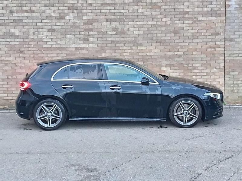 Used Mercedes A190 AMG line 190 HP (139 kW) 2019 Black Hatchback