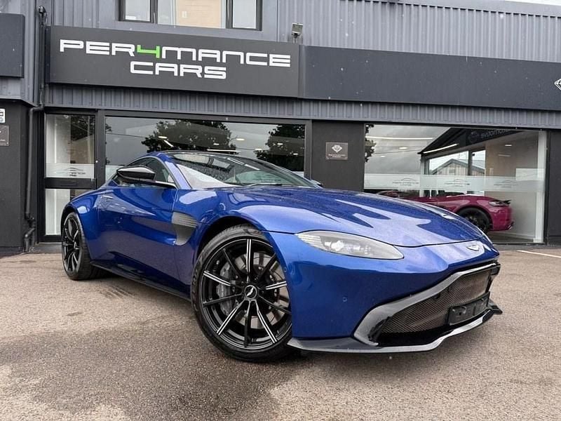 Blue Used 2019 Aston Martin V8 Vantage Coupe | £68,990 (A bit pricey) - Image 1/4