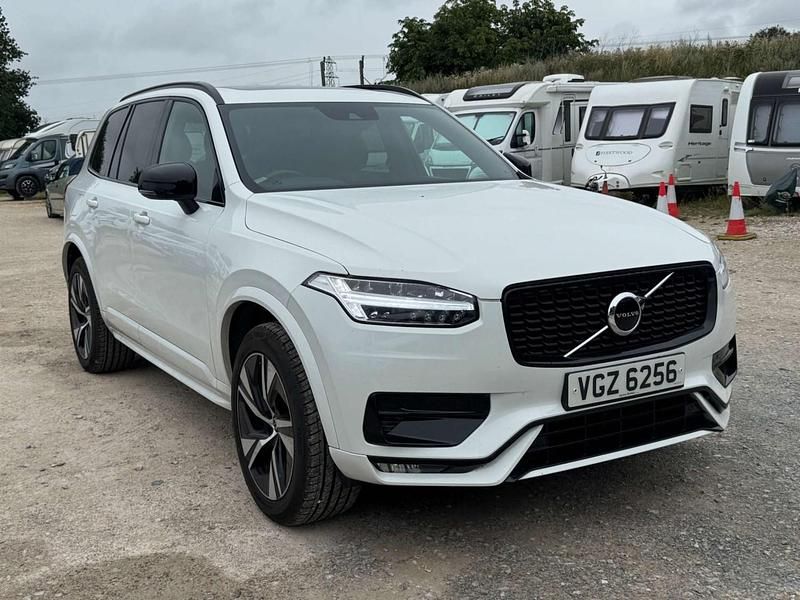 White Used 2022 Volvo XC90 R-Design SUV | £26,663 - Image 1/2