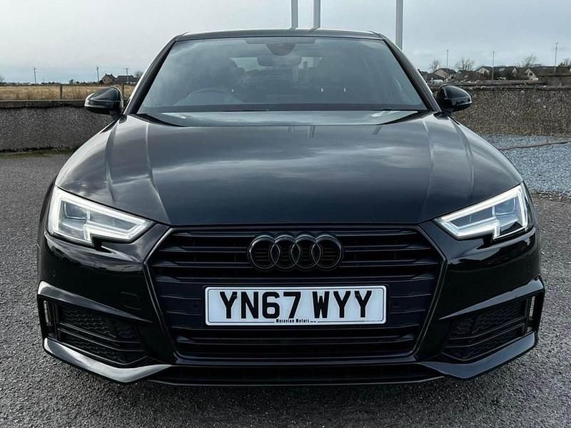 Used Audi A4 Black Edition 150 HP (110 kW) 2017 Black Sedan