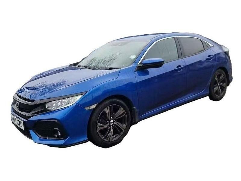 Used Honda Civic SR 129 HP (94 kW) 2017 Blue Hatchback