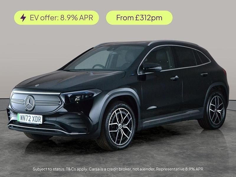 Used Mercedes EQA350 AMG Line Premium 214 kW (292 HP) 2022 Black SUV
