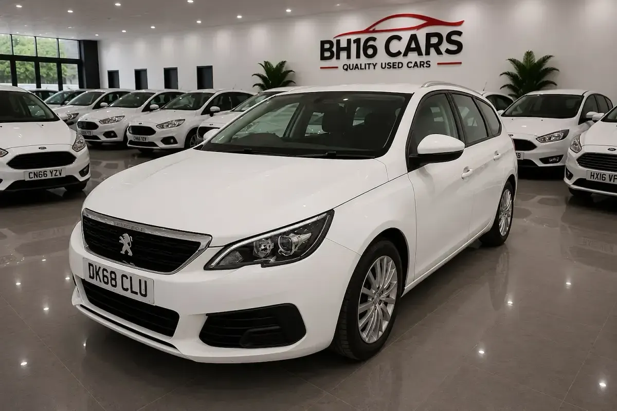 Used Peugeot 308 Access 2018 White Estate