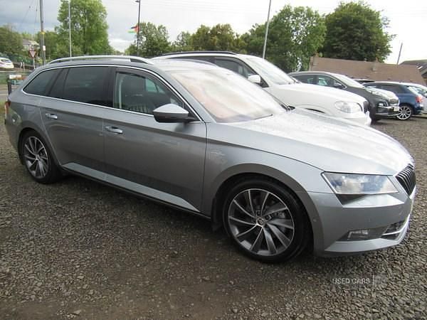 Grey Used 2018 Skoda Superb LAURIN & KLEMENT Estate | £9,800 (Fair price) - Image 1/4