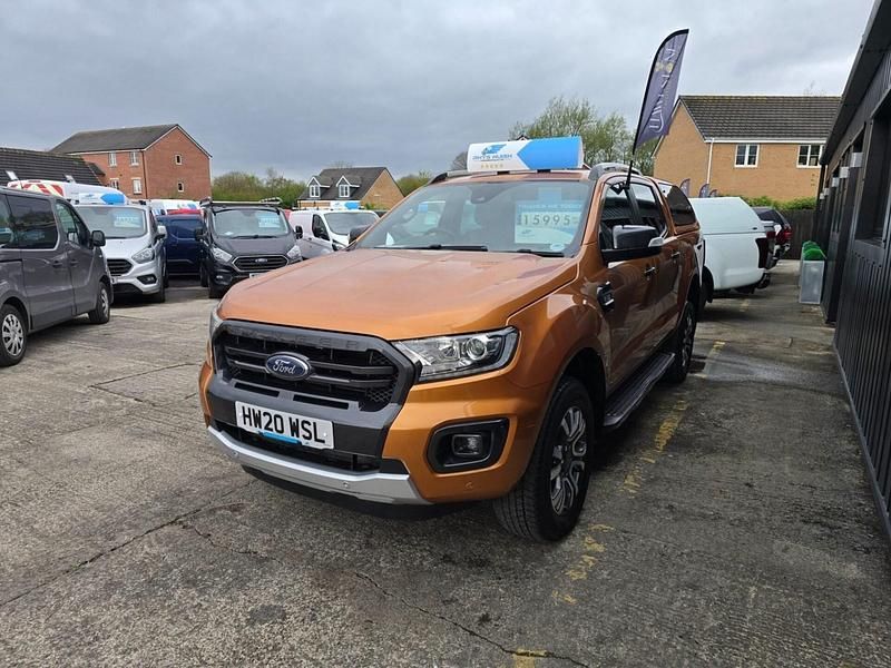 Used Ford Ranger Wildtrack 200 HP (147 kW) 2020 Orange Pickup