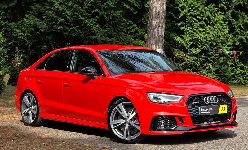 Red Used 2018 Audi RS3 Comfort Hatchback | £27,450 (Good price) - Image 1/4