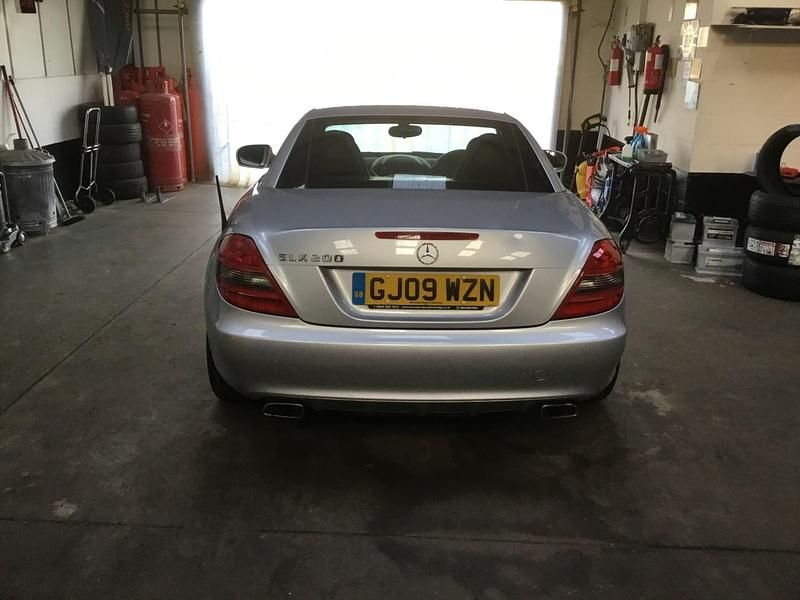 Used Mercedes SLK200 2009 Silver Cabriolet