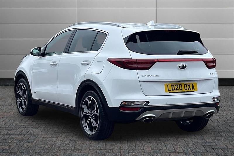 Used Kia Sportage GT-Line 174 HP (127 kW) 2020 Fusion white SUV