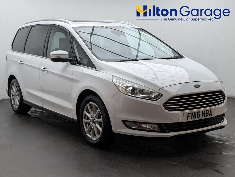 White Used 2016 Ford Galaxy Titanium X MPV | £13,050 (Good price) - Image 1/4