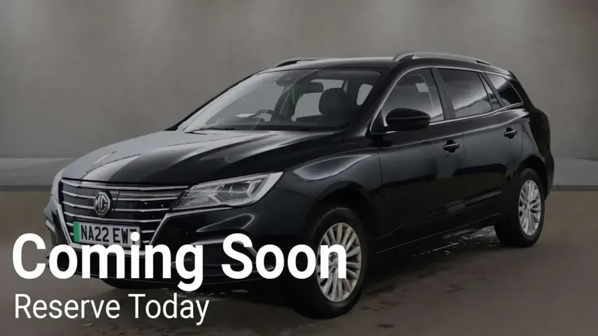 Used MG MG5 EV Exclusive 114 kW (156 HP) 2022 Black Estate