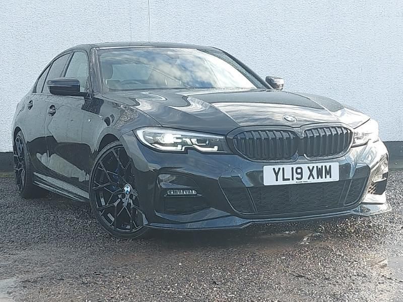 Black Used 2019 BMW 330 M Sport Sedan | £19,998 (Fair price) - Image 1/4