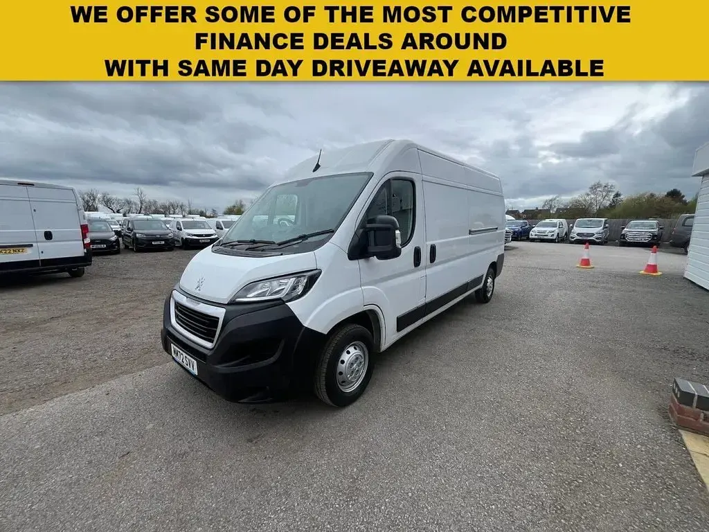 Used Peugeot Boxer S 2023 White Van