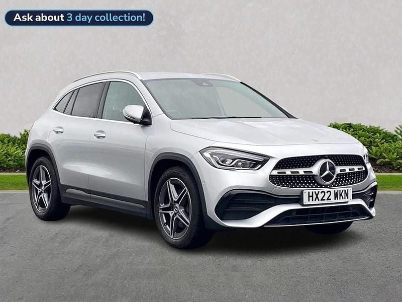 Silver Used 2022 Mercedes GLA200 AMG Line Premium SUV | £27,799 (Fair price) - Image 1/4