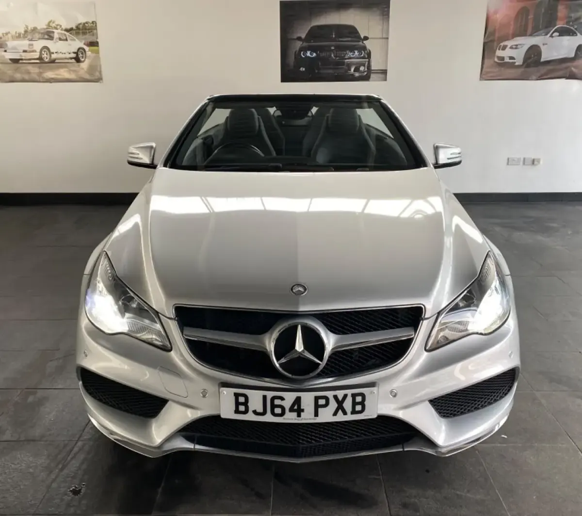 Used Mercedes E250 AMG 2014 Silver Cabriolet