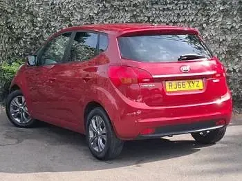 Used Kia Venga 2017 Red Hatchback
