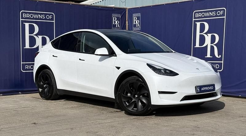 Used Tesla Model Y Long Range AWD 282 kW (384 HP) 2022 White SUV