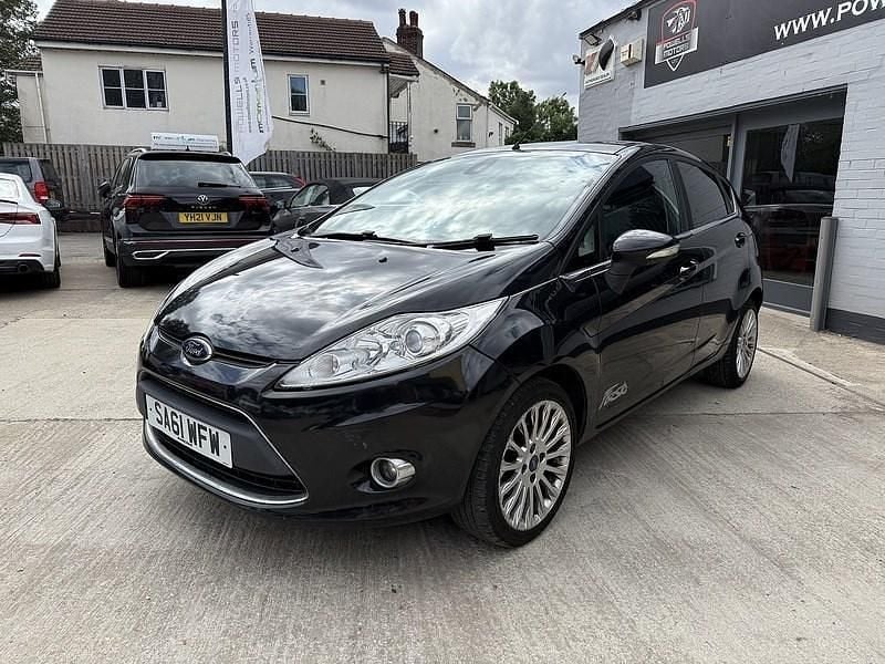 Used Ford Fiesta Titanium 2011 Black Hatchback