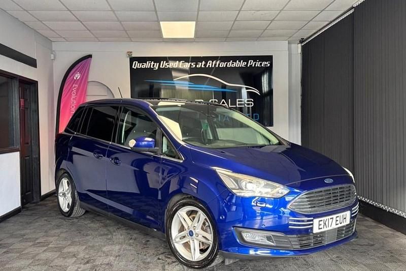 Blue Used 2017 Ford Grand C-Max Titanium X MPV | £6,490 (Fair price) - Image 1/1