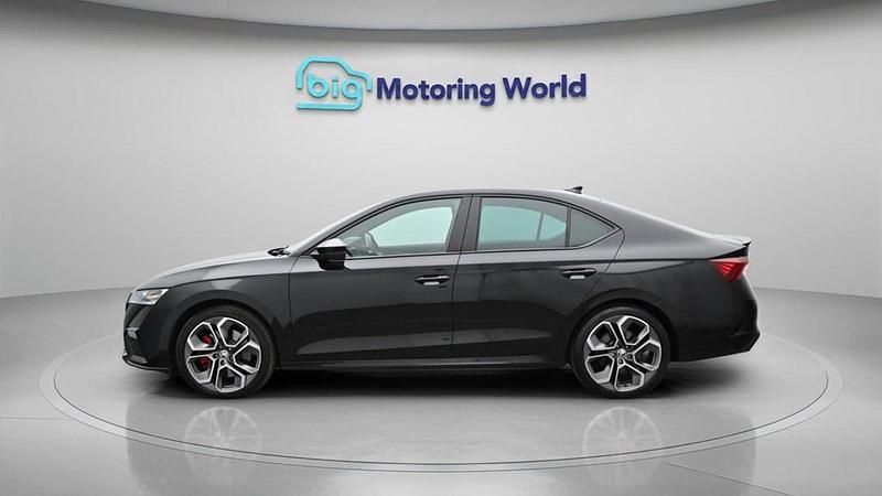 Used Skoda Octavia vRS 245 HP (180 kW) 2023 Black Hatchback