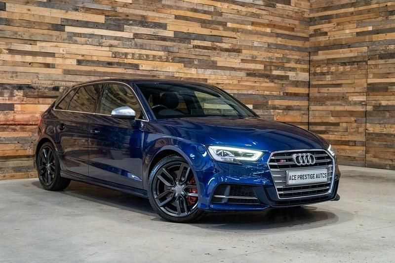 Blue Used 2018 Audi S3 Design Hatchback | £20,295 (Fair price) - Image 1/4