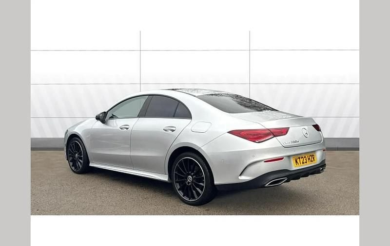 Used Mercedes CLA250e AMG Line Premium Plus 214 HP (157 kW) 2023 Silver Sedan