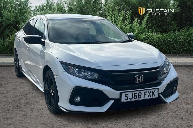 White Used 2019 Honda Civic Sport Hatchback | £12,799 (Fair price) - Image 1/4